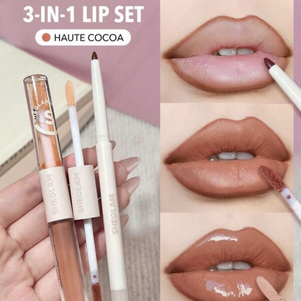 Sheglam labial 3 en 1