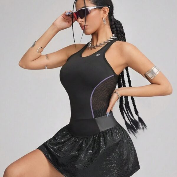 Vestido deportivo con calza
