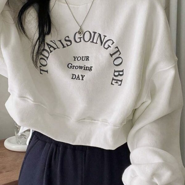 Buzo crop beige