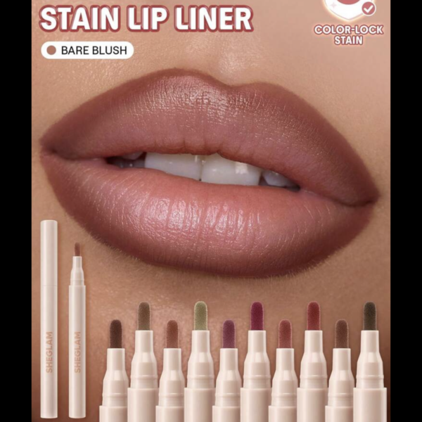 Sheglam Delineador de labios permanente Color bare blush