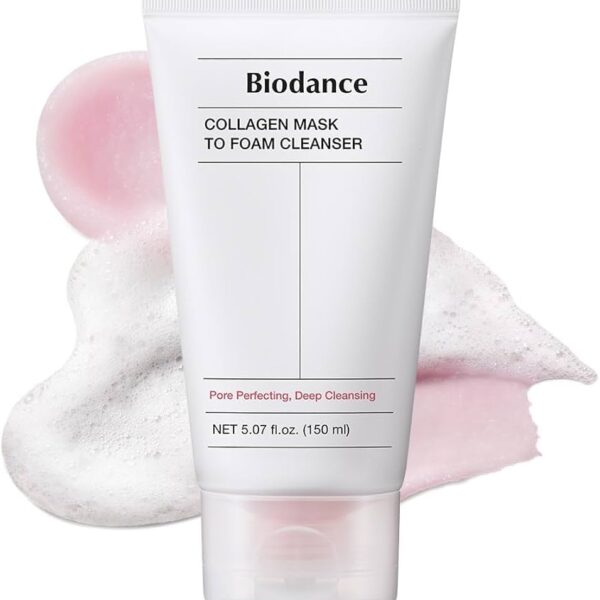 Biodance Collagen Mask to Foam Cleanser