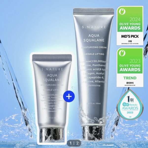 S.NATURE Aqua Squalane Moisturizing Cream