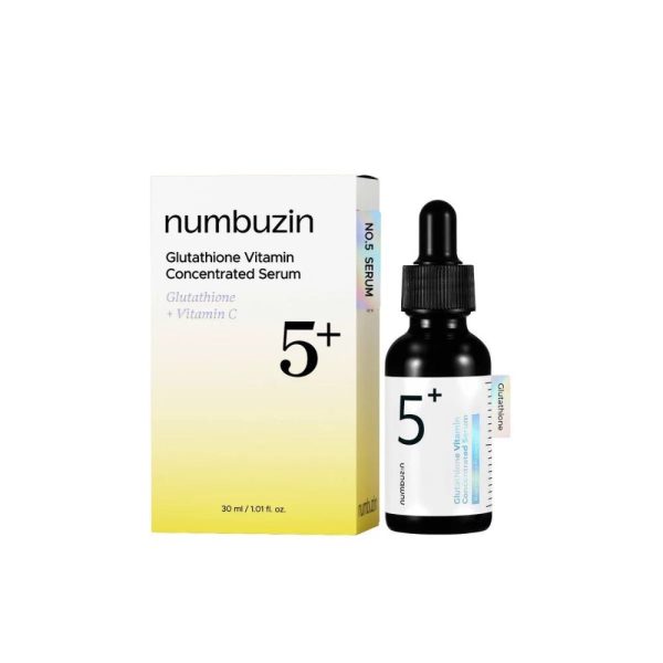 Numbuzin No.5+ Glutathione Vitamin Concentrated Serum – 30 ml