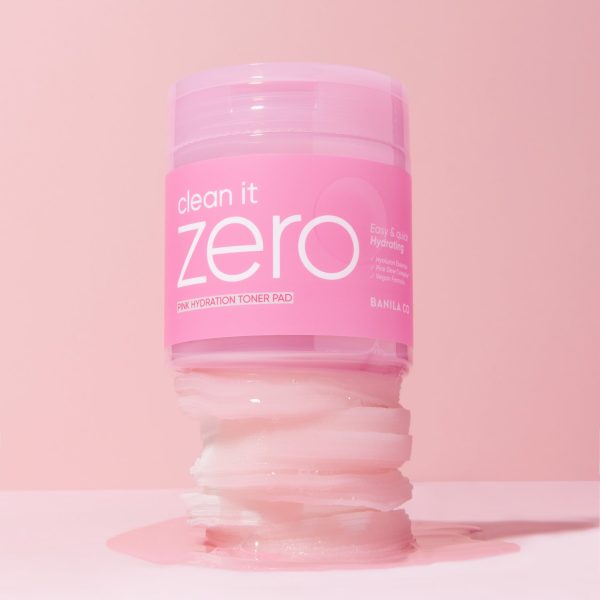 BANILA CO Clean It Zero Pink Hydration Toner Pads – 70 unidades