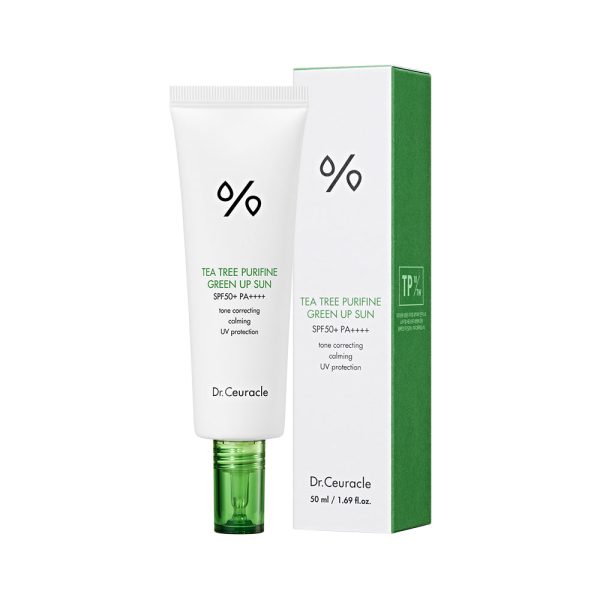 Dr. Ceuracle Tea Tree Purifine Green Up Sun SPF50+ PA++++ – 50 ml