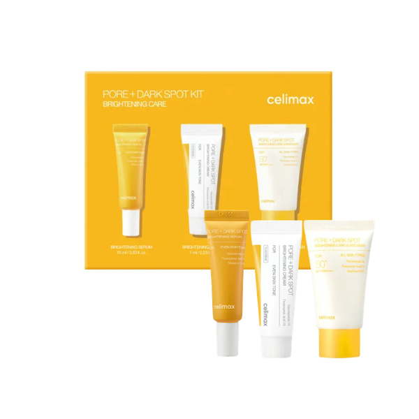 celimax Pore + Dark Spot Brightening Kit – 3 piezas
