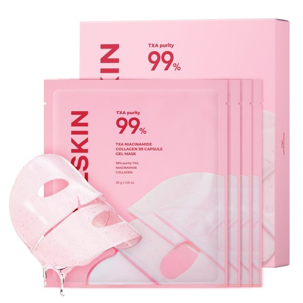 APRILSKIN TXA Niacinamide Collagen 99 Capsule Gel Mask – Caja x4
