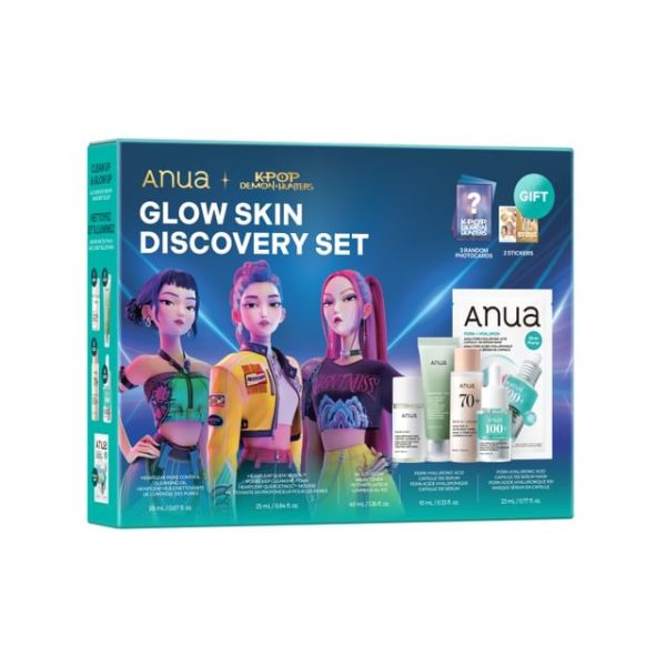 ANUA Glow Skin Discovery Set – KPop Demon Hunters