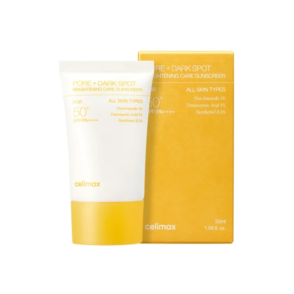 Celimax Pore + Dark Spot Brightening Care Sunscreen SPF50+ PA++++ 50 ml.