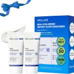 WELLAGE Real Hyaluronic Watery Glow Sunscreen Duo SPF50